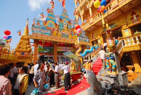 Пагода Питу-хоша-рангшэй – общий дом для бедных студентов в дельте реки Меконг - ảnh 2